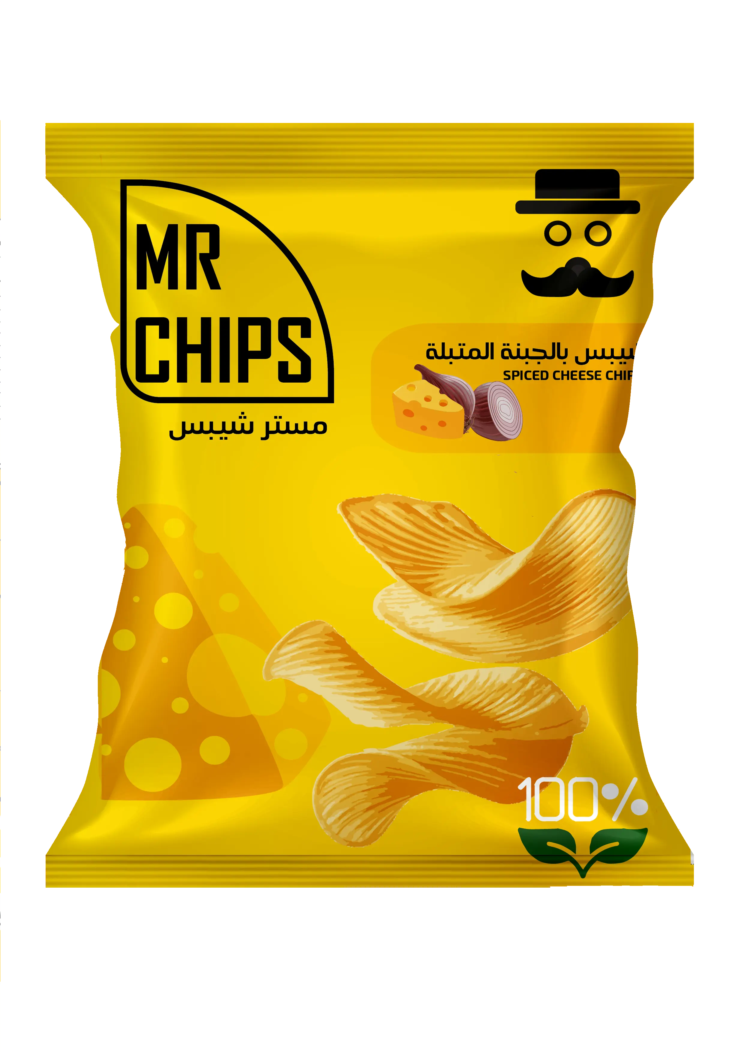 شيبس بالجبنة 